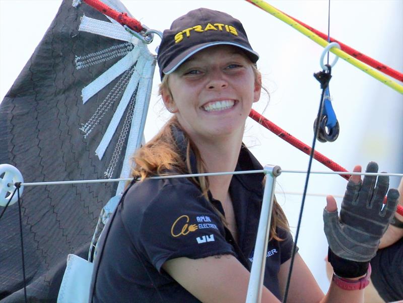 Lucy Rees will be part of Jo Breen's Tasmanian crew drawn from Hobarts' three senior yacht clbubs. - Australian Women's Keelboat Regatta photo copyright AWKR taken at  and featuring the S80 class