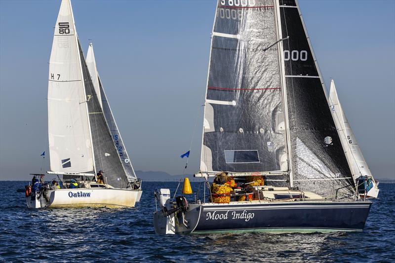 S80 top two Outlaw and Mood Indigo during the Australian Women's Keelboat Regatta - photo © Andrea Francolini / AWKR