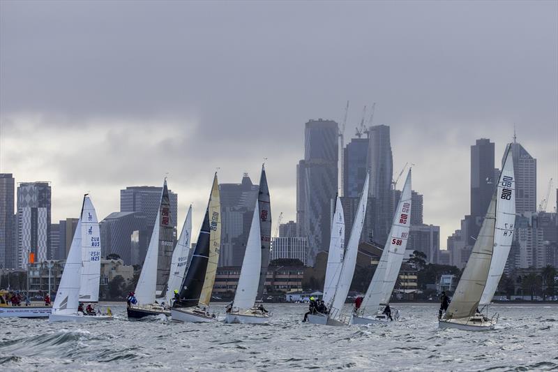 2022 Australian Women's Keelboat Regatta photo copyright Andrea Francolini / AWKR taken at Royal Melbourne Yacht Squadron and featuring the S80 class