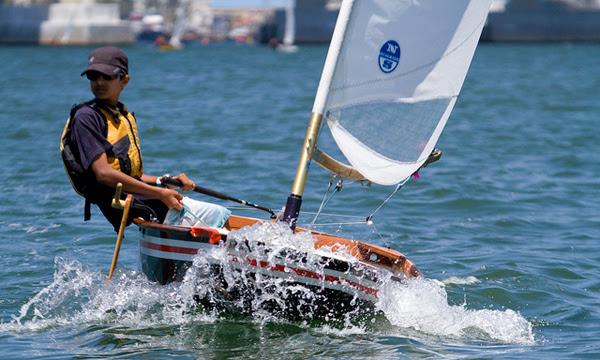 Looking ahead to the Dutch Shoe Marathon and Leukemia Cup Fundraiser photo copyright SDYC taken at San Diego Yacht Club and featuring the Sabot class