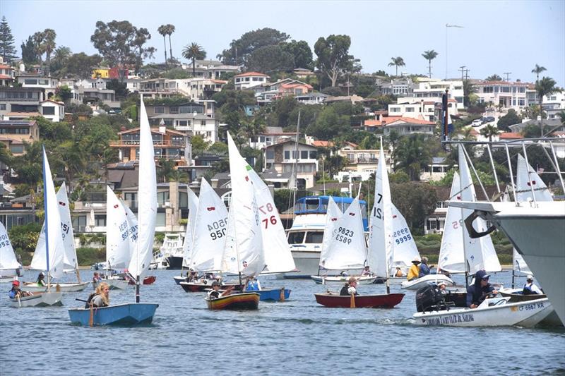 Dutch Shoe Marathon photo copyright Bob Betancourt taken at San Diego Yacht Club and featuring the Sabot class