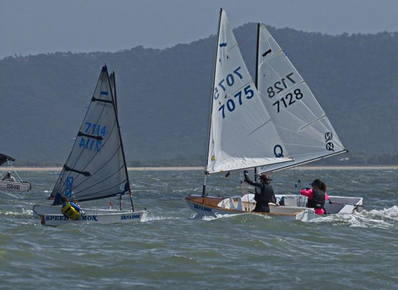 Sabot fleet - 57th Sabot Nationals and Sabot Week photo copyright R & A Sutton taken at Townsville Sailing Club and featuring the Sabot class