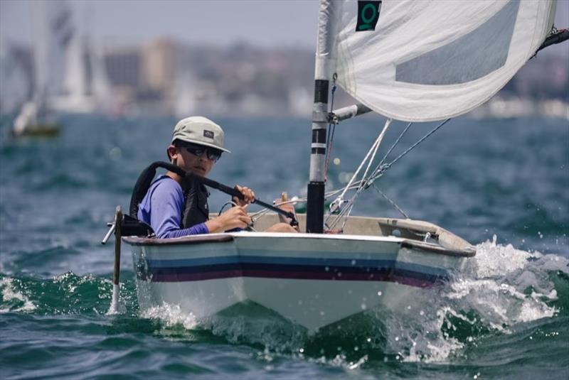 Dutch Shoe Marathon photo copyright Simone Staff taken at San Diego Yacht Club and featuring the Sabot class