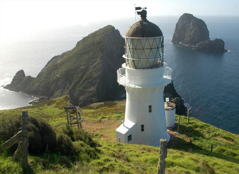 Cape Brett lighthouse, Northland New Zealand photo copyright Dept of Conservation taken at Bay of Islands Yacht Club and featuring the  class
