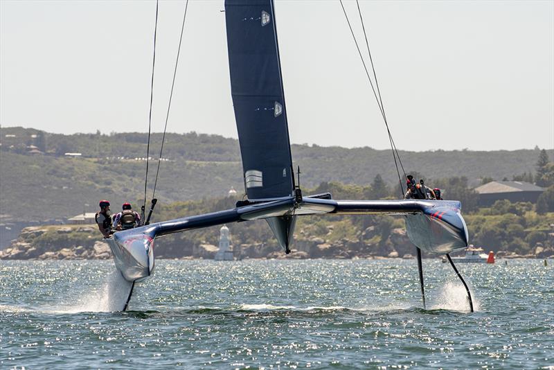 SailGP Practice race day photo copyright Chris Cameron / SailGP taken at  and featuring the  class