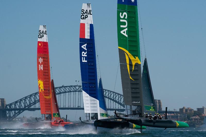 SailGP Practice race day photo copyright Chris Cameron / SailGP taken at  and featuring the  class