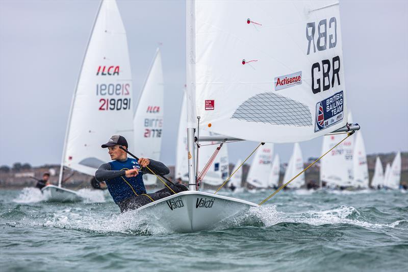 Sam Whaley at the ILCA 7 Nationals photo copyright Georgie Altam Photography taken at Weymouth & Portland Sailing Academy and featuring the  class