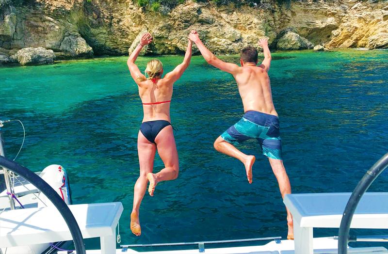 Couples sailing in the Mediterranean photo copyright Sailing Holidays taken at  and featuring the  class