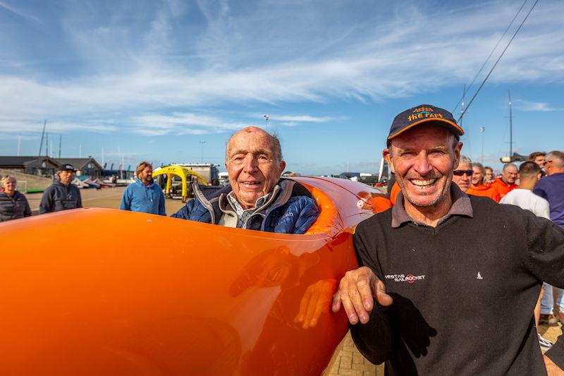 Weymouth Speed Week 2022: James Gregono and Paul Larsen photo copyright Pete Davis taken at Weymouth & Portland Sailing Academy and featuring the Sailrocket class