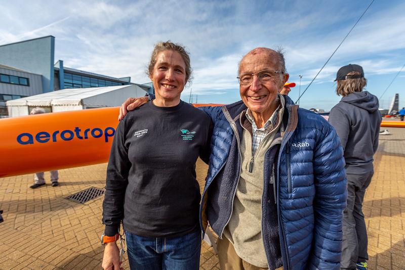 Weymouth Speed Week 2022: Zara Davis and James Gregono - photo © Pete Davis