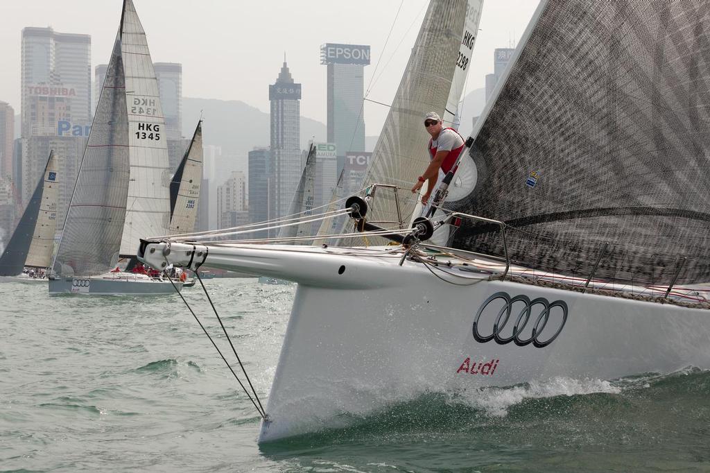 VNR13 0231 - AUDI Hong Kong - Vietnam Race 2013. Ragamuffin 90 on the start line - photo ©  RHKYC/Guy Nowell http://www.guynowell.com/