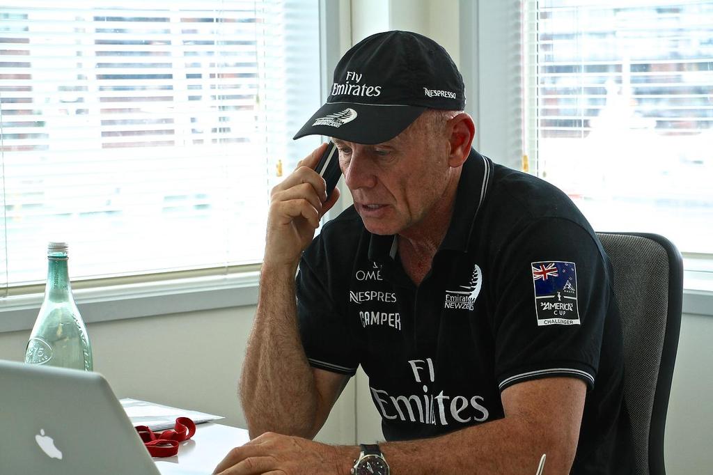 Emirates Team NZ CEO, Grant Dalton - photo © Richard Gladwell www.photosport.co.nz