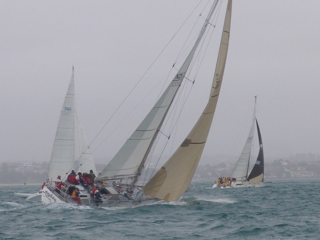 Anticipation skippered by Don St Clair Brown in the 2006 HSBC Coastal Classic photo copyright Richard Gladwell www.photosport.co.nz taken at  and featuring the  class