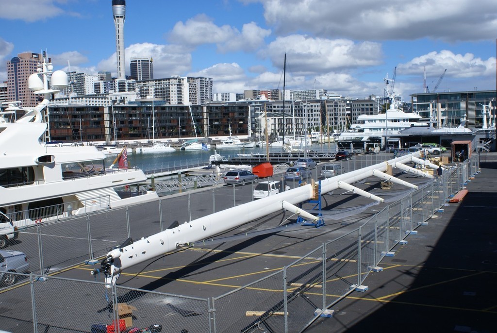 Salperton IV's massive rig is prepared by <a class=