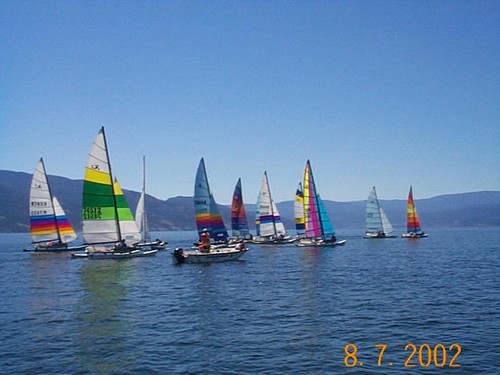 2002 World Trapseat Championship start / 2009 North American Trapseat Championships