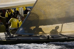 KOOKABURRA III crew hard at work - Les Voiles de St. Tropez 2008 - photo © Rolex / Carlo Borlenghi http://www.carloborlenghi.net