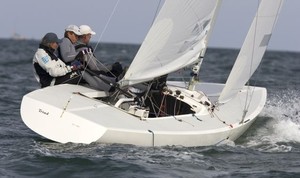 Bertrand, Palfrey and Slingsby. Etchells Worlds Championships 2010 - photo © Ingrid Abery http://www.ingridabery.com