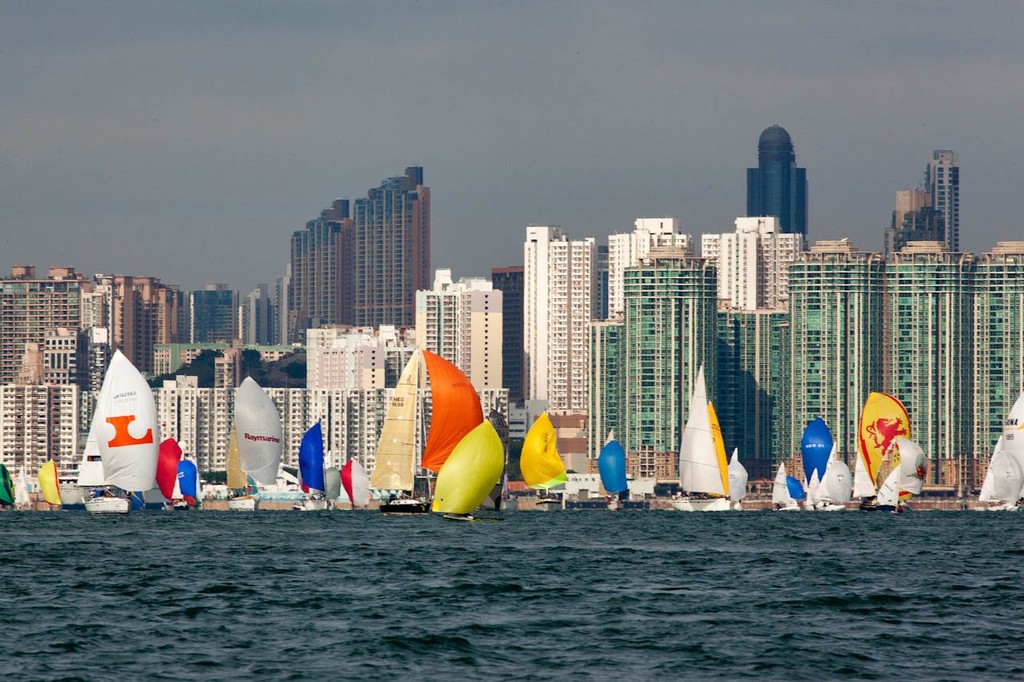 Tommy Bahama RHKYC Around the Island Race 2012 photo copyright Guy Nowell/Tommy Bahama taken at  and featuring the  class