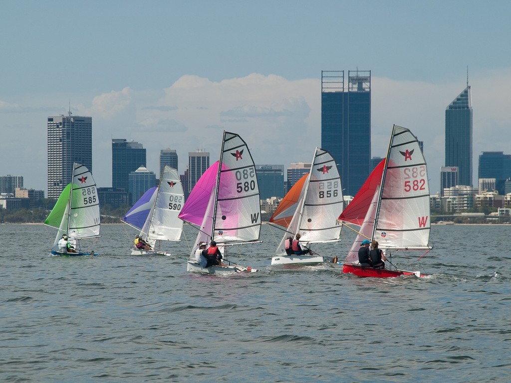 Flying Ants on the Perth Skyline - 2012/13 Sunsmart FA National photo copyright Pete Kovesi taken at  and featuring the  class