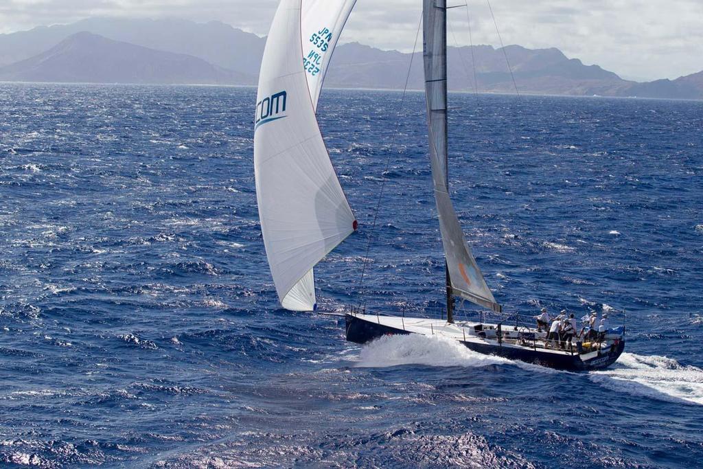 TP 52 Beecom en route to finish - 2013 Transpac - photo © Sharon Green/ ultimatesailing.com