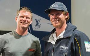 34th America’s Cup: Chris Draper - Helmsman, Nathan Outteridge - Helmsman Artemis Racing - photo © Carlo Borlenghi/Luna Rossa