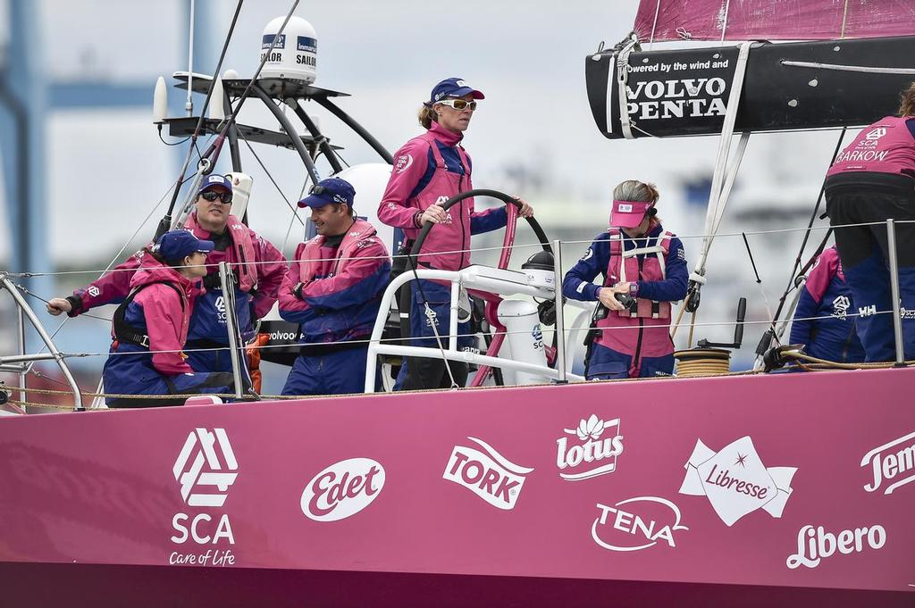 June 27, 2015. Inmarsat In-Port Race Gothenburg. Team SCA, Carolijn Brouwer - photo © Ricardo Pinto / Volvo Ocean Race