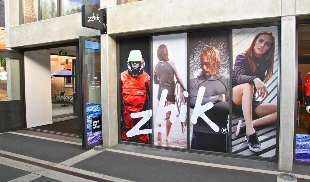 Zhik store opens in Victoria Park Market, Auckland NZL photo copyright Richard Gladwell www.photosport.co.nz taken at  and featuring the  class