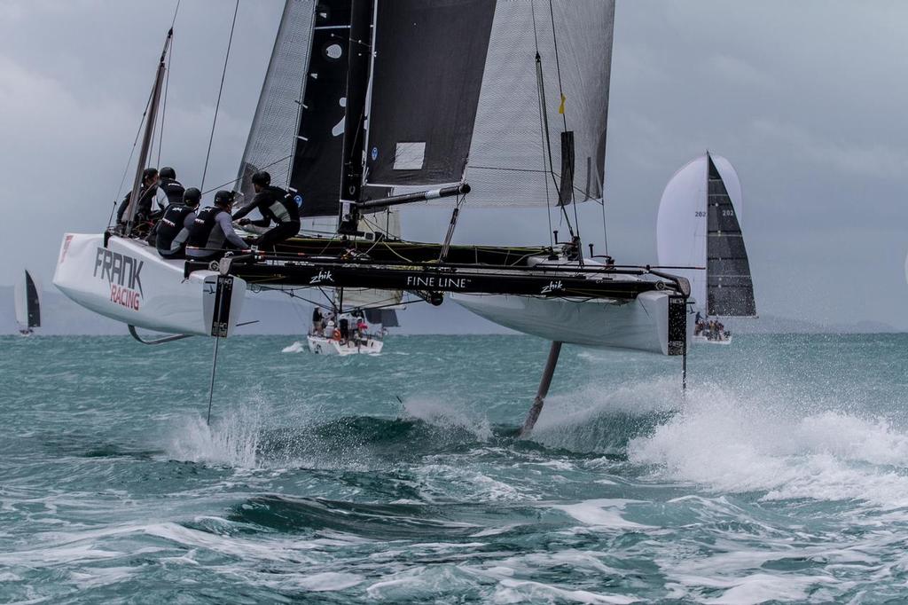 Frank Racing, enjoying the first day of the Audi Hamilton Island Race Week 2016 photo copyright Shirley Wodson taken at  and featuring the  class
