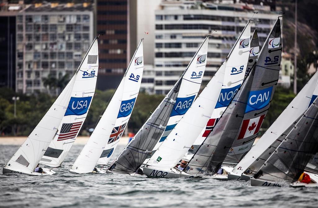 Norlin OD 2.4 - 2016 Paralympics - Day 5, September 17, 2016 photo copyright Richard Langdon / World Sailing taken at  and featuring the  class