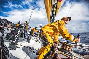 One of the proving grounds for Harken - the Volvo Ocean Race - this time with Abu Dhabi Racing. photo copyright Matt Knighton/ Abu Dhabi Racing/Volvo Ocean Race taken at  and featuring the  class