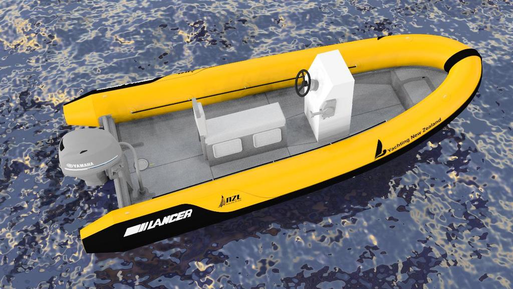 Lancer and Yamaha have combined to develop the new Yachting NZ coach boat photo copyright Lancer Industries. www.lancer.co.nz taken at  and featuring the  class