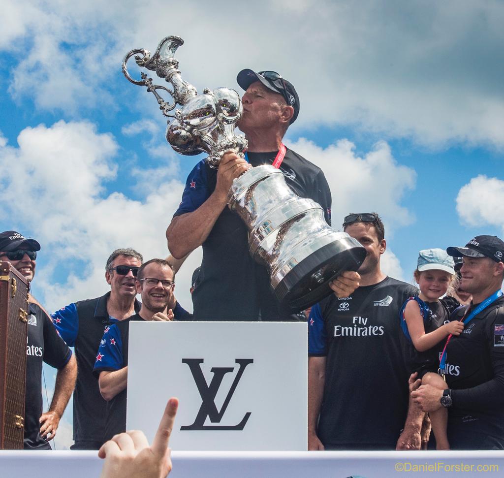 Grant Dalton, CEO
Emirates Team New Zealand

Day  5
2017 35th America's Cup Bermuda photo copyright Daniel Forster http://www.DanielForster.com taken at  and featuring the  class