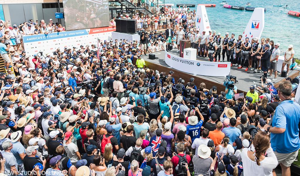 Emirates Team New Zealand won the 35th America's Cup vs Oracle Team Usa  7-1
 photo copyright  BMW | Studio Borlenghi taken at  and featuring the  class