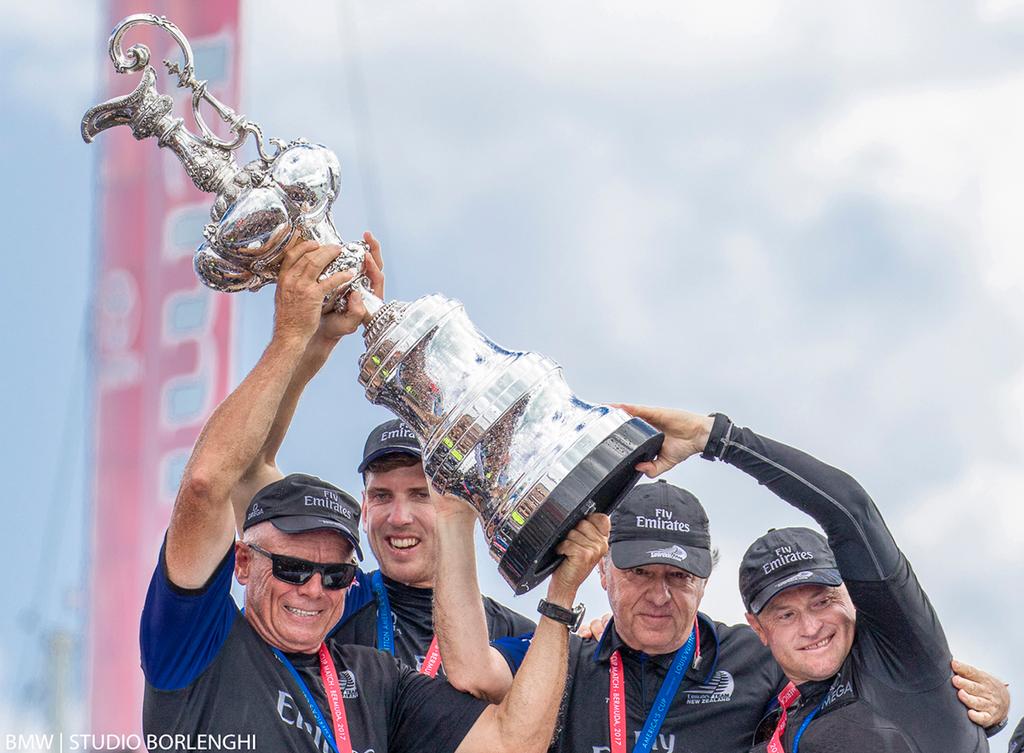 Emirates Team New Zealand won the 35th America's Cup vs Oracle Team Usa 7-1 - photo © BMW | Studio Borlenghi