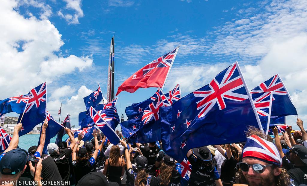 Emirates Team New Zealand won the 35th America's Cup vs Oracle Team Usa  7-1
 photo copyright  BMW | Studio Borlenghi taken at  and featuring the  class