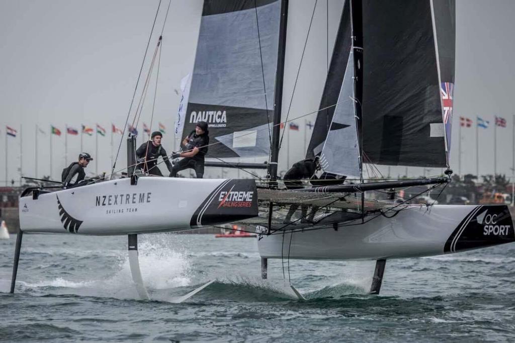 NZ Extreme Sailing Team use KZ Furlers © SW