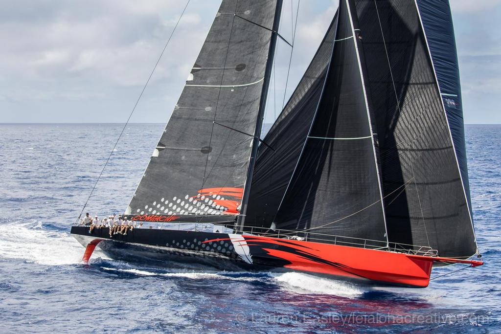 Comanche first monohull to complete the 2017 Transpac - photo ©  Lauren Easley / leialohacreative.com