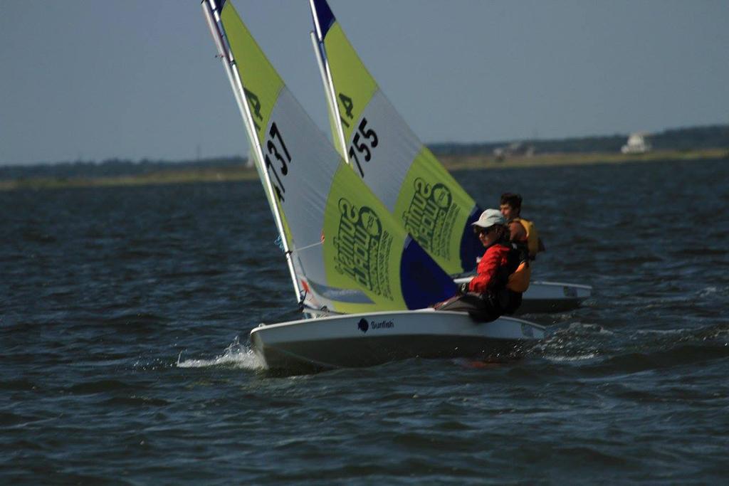 2017 Sunfish Youth World Championships - Day 3 - photo © Brant Beach SF Regatta Pictures