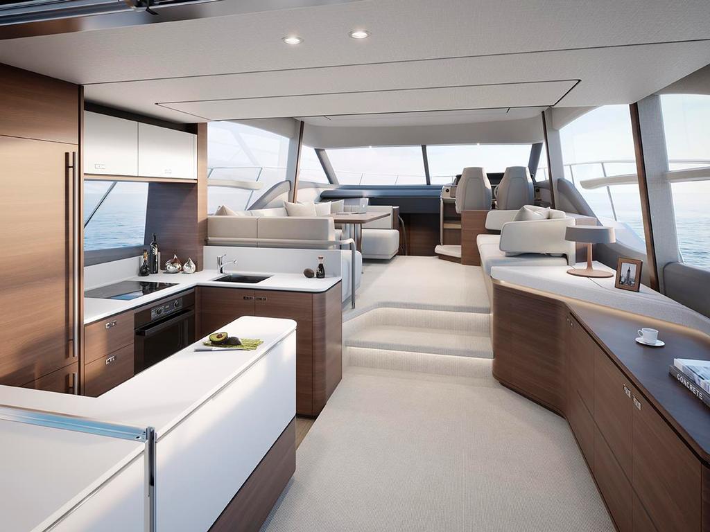 New Princess 55 photo copyright Princess Yachts . taken at  and featuring the  class