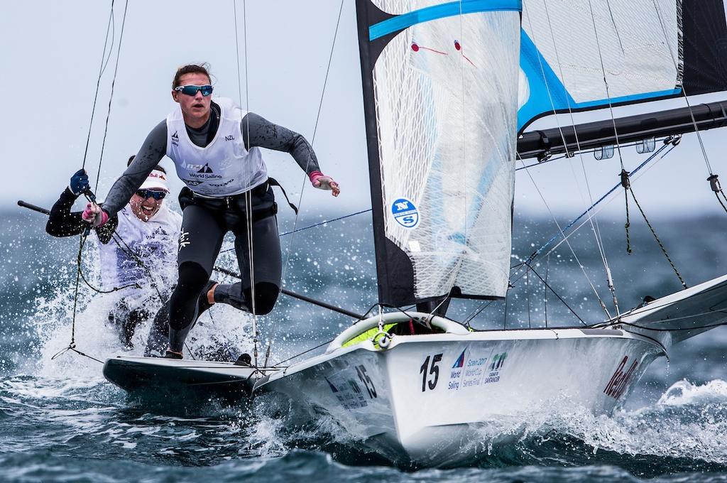 Alex Maloney and Molly Meech are chasing a second world title. photo copyright Sailing Enery / World Sailing taken at  and featuring the  class