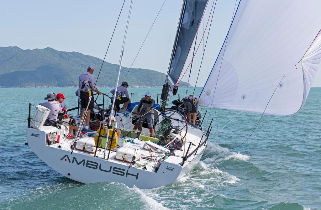 Ambush. 2017 Volvo Hong Kong to Vietnam Race photo copyright  RHKYC/Guy Nowell http://www.guynowell.com/ taken at  and featuring the  class