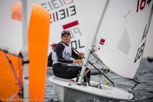 Erika Reineke, Laser Radial, US Sailing Team. - 2017 Enoshima Olympic Week photo copyright  Will Ricketson / US Sailing taken at  and featuring the  class