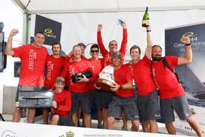 Team CEEREF wins the RC44 Championship Tour photo copyright  Martinez Studio / RC44 Class taken at  and featuring the  class