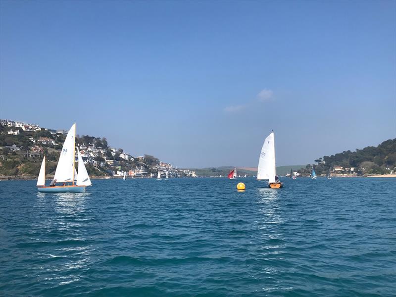 Salcombe Yacht Club Spring Series Race 2 photo copyright Esther McLarty taken at Salcombe Yacht Club and featuring the Salcombe Yawl class