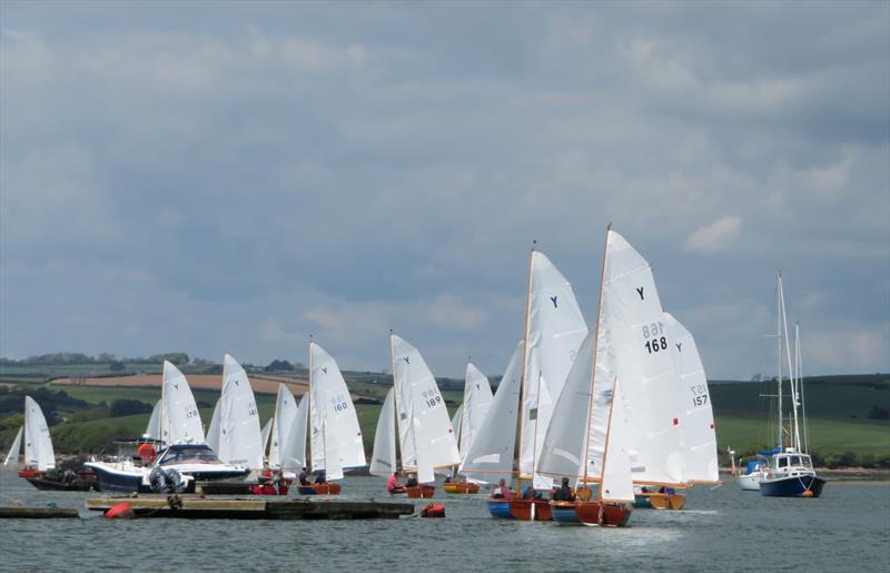 Salcombe Yawls on the Early May Bank Holiday weekend photo copyright Malcolm Mackley taken at Salcombe Yacht Club and featuring the Salcombe Yawl class