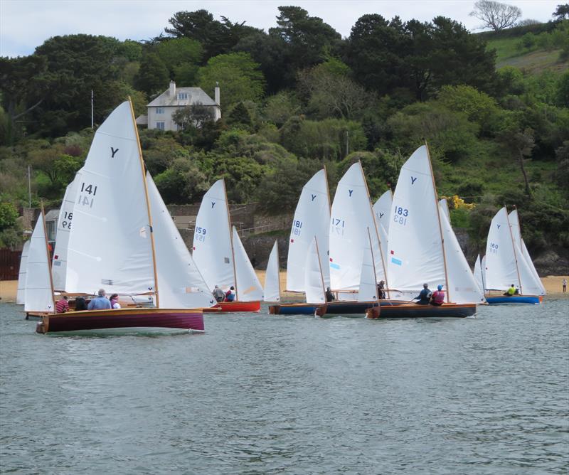 Salcombe Yawls on the Early May Bank Holiday weekend photo copyright Malcolm Mackley taken at Salcombe Yacht Club and featuring the Salcombe Yawl class