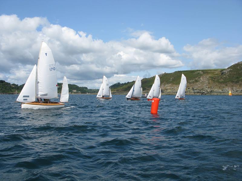 Salcombe YC's Bucket and Spade series goes out to sea photo copyright Christine Sworder taken at Salcombe Yacht Club and featuring the Salcombe Yawl class
