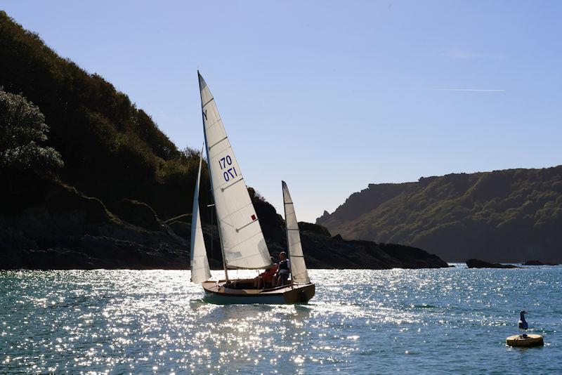 Salcombe YC Autumn Series race 6 photo copyright Lucy Burn taken at Salcombe Yacht Club and featuring the Salcombe Yawl class