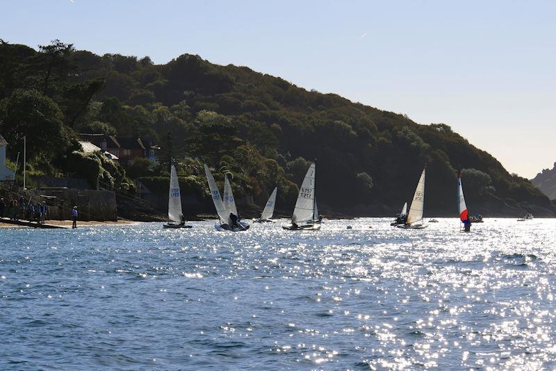 Salcombe YC Autumn Series race 6 photo copyright Lucy Burn taken at Salcombe Yacht Club and featuring the Salcombe Yawl class