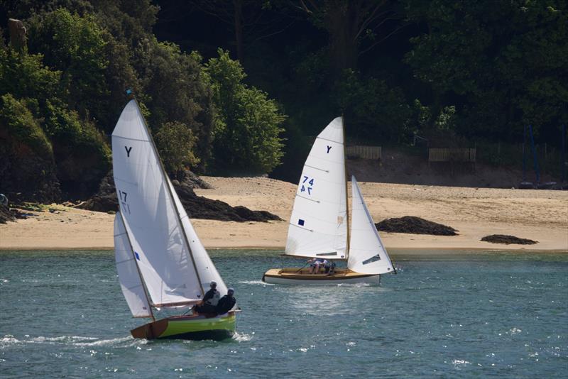 Bartons Salcombe Yawl Open Blue Fleet race for the Elizabeth Mary Cup photo copyright Lucy Burn taken at Salcombe Yacht Club and featuring the Salcombe Yawl class